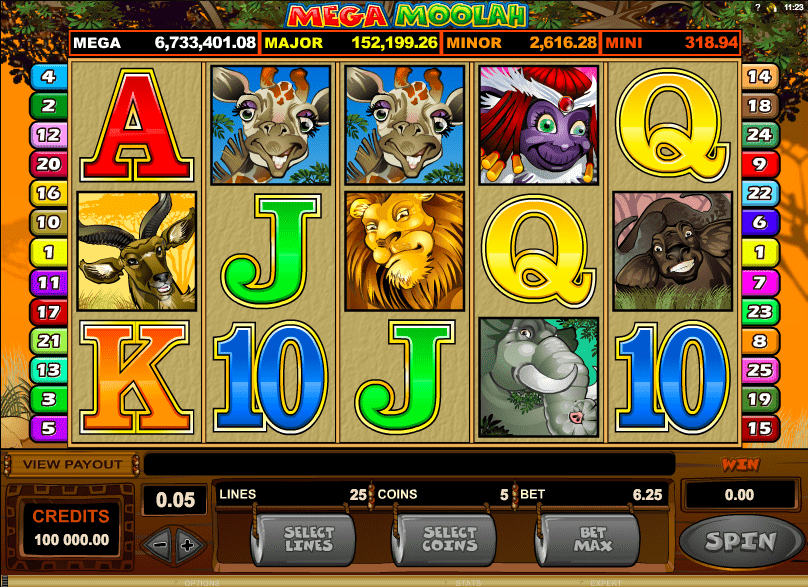 Mega Moolah Slot